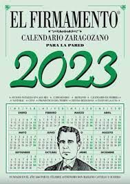 EL FIRMAMENTO CALENDARIO ZARAGOZANO 2023