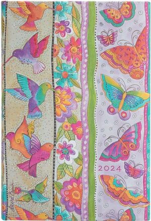 2024 * AGENDA MARIPOSAS Y COLIBRIS D/P MIDI 125X175MM