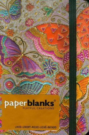 CUADERNO MINI MARIPOSAS 95 X 140 MM RAYADO