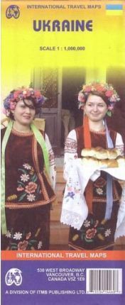 MAPA UKRAINE - UCRANIA