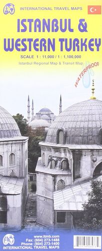 ISTANBUL 1:11.000 & WESTERN TURKEY 1:1.100.000 -ITMB