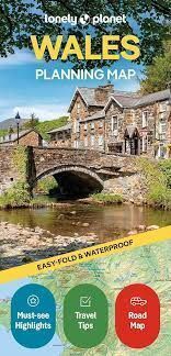 WALES. PLANNING MAP -LONELY PLANET
