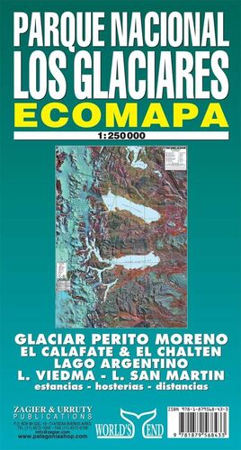 PARQUE NACIONAL LOS GLACIARES 1:250.000