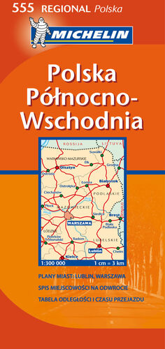 MAPA REGIONAL POLSKA PÓ?NOCNO-WSCHODNIA / POLAND NORTH EAST