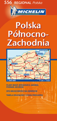 MAPA REGIONAL POLSKA PÓ?NOCNO-ZACHODNIA  / POLAND NORTH WEST