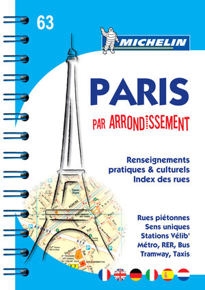 PLANO PARIS PAR ARRONDISSEMENT