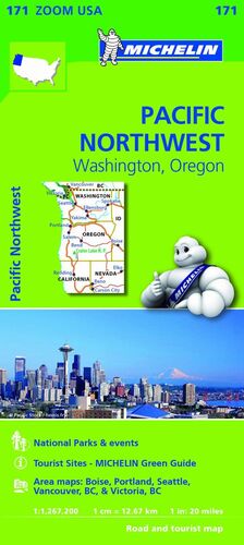 MAPA ZOOM USA PACIFIC NORTHWEST