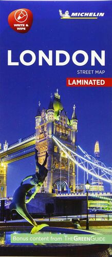 LONDON MAPA MICHELIN LAMINATED