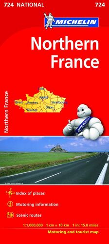 MAPA NATIONAL NORTHERN FRANCE