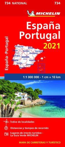 MAPA NATIONAL ESPAÑA - PORTUGAL 2021