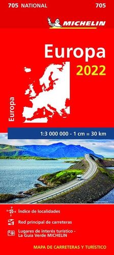 MAPA NATIONAL EUROPA 705 2022