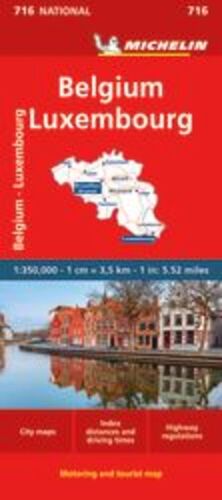 MAPA NATIONAL BELGIUM & LUXEMBOURG
