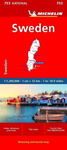 MAPA NATIONAL SUECIA (11753)