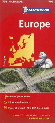 MAPA NATIONAL EUROPE 11705