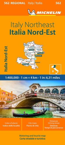 MAPA REGIONAL ITALIA NORD-EST 11562