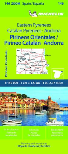MAPA ZOOM PIRINEOS ORIENTALES 11146