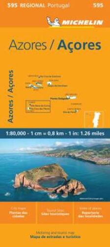 MAPA REGIONAL AZORES 11595
