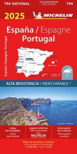 MAPA NATIONAL ESPANA & PORTUGAL 2025 17794