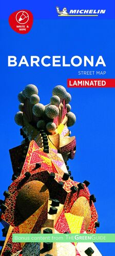 PLANO BARCELONA - CITYMAP LAMINTED 19205