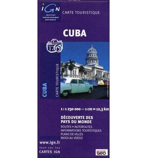 MAPA CUBA 1:1230000