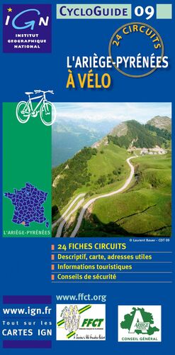 ARIEGE A VELO, L' -CYCLOGUIDE IGN