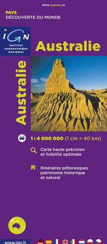 AUSTRALIE 1:4.000.000 -IGN