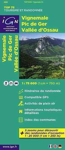 VIGNEMALE 1:75.000 PIC DE GER, VALLEE D'OSSAU -TOP