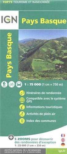 PAYS BASQUE 1:75.000 -TOP 75 IGN