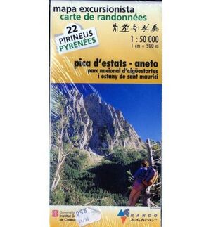 MAPA EXCURS.-RANDONNÉES PICA D'ESTA