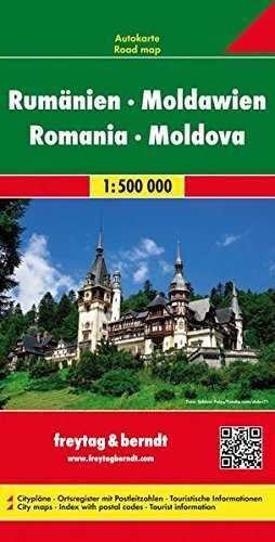RUMANIA. MOLDAVIA 1:500 000