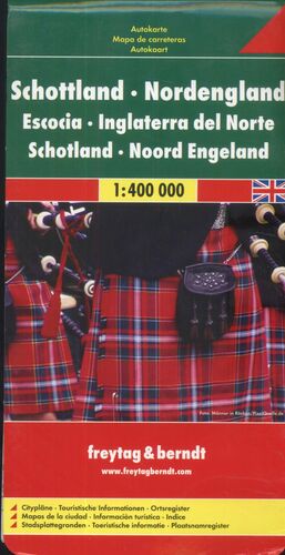 ESCOCIA-NORTE DE INGLATERRA 1:400.000