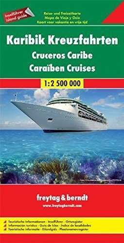 CRUCEROS EN EL CARIBE 1:2.500.000