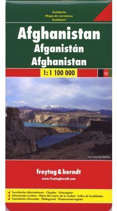 MAPA AFGHANISTAN  1:1.000.000