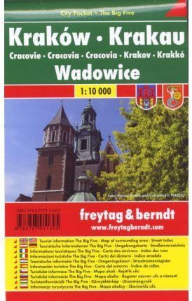 CRACOVIA **CITY POCKET FREYTAG 1:10,000**