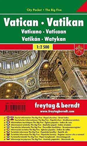 VATICANO  E IGLESIAS VATICANAS ESCALA 1:2.500