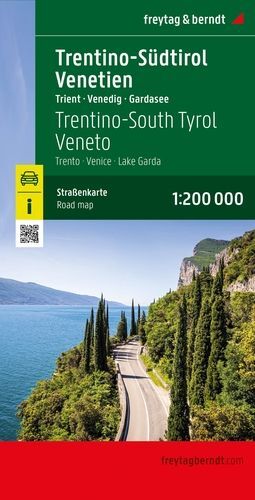 TRENTINO - SUR DEL TIROL - VENECIA 1:200.000