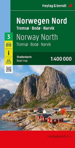 NORTE DE NORUEGA - NARVIK (Nº3) 1:400.000