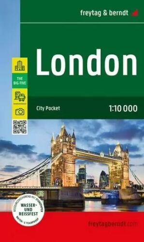 LONDRES 1:10.000 CITY POCKET PLASTIFICADO