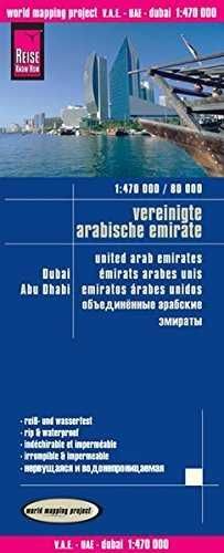 VEREINIGTE ARABISCHE EMIRATE  *MAPA REISE 2014*