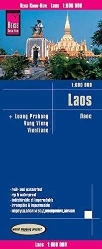 MAPA LAOS  -1:600000-