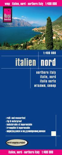 ITALIA NORD MAPA REISE  1 : 400 000