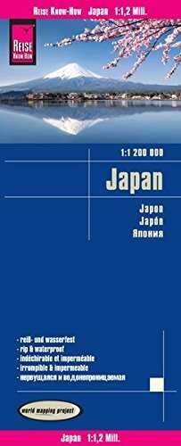 MAPA JAPON 1:1200000