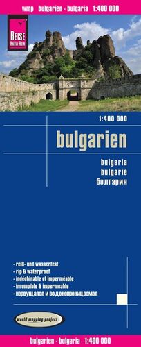 BULGARIEN  *MAPA REISE 2015*  1 : 400 000
