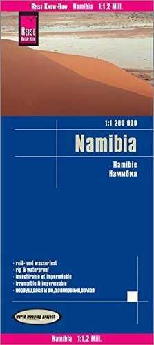 NAMIBIA  *MAPA REISE 2015*   1 : 1 200 000