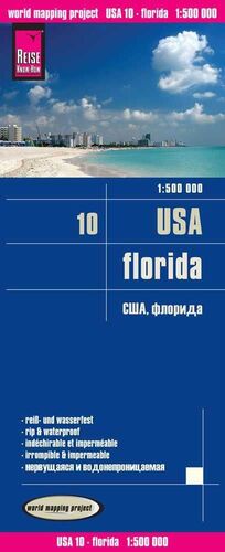 USA 10: FLORIDA 1:500.000 IMPERMEABLE