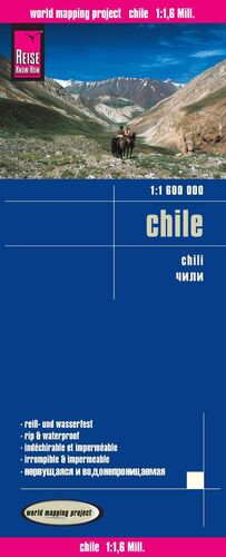 CHILE *MAPA REISE 2016* 1:1 600 000