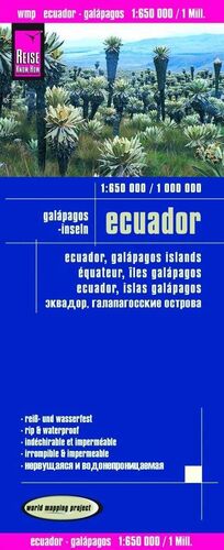 ECUADOR - GALÁPAGOS 1:650000 / 1:1000000 IMPERMEABLE