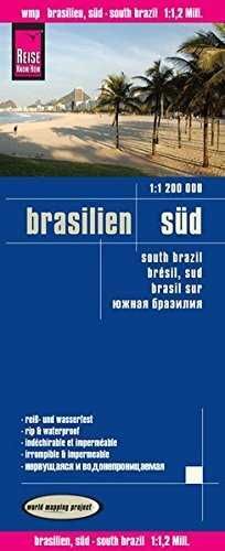 BRASIL SUR 1:1.200.000 IMPERMEABLE