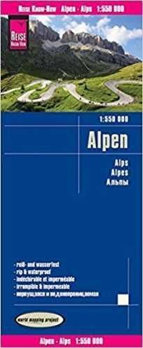 ALPES 1:550.000 IMPERMEABLE