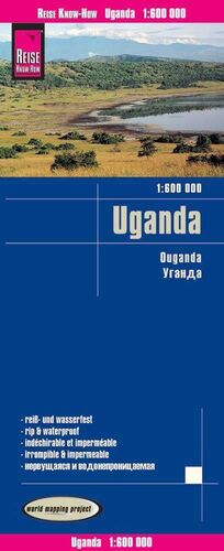 UGANDA 1:600.000 IMPERMEABLE